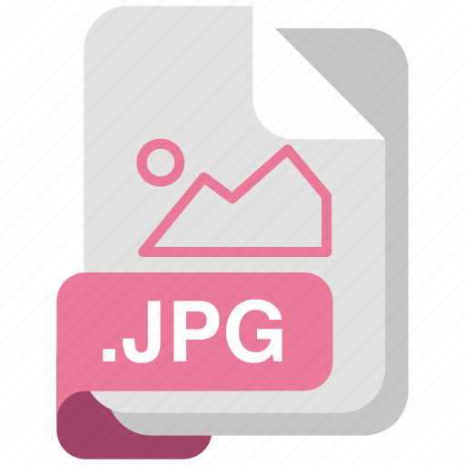 Jpg, file, format, document, document formats, file type isolated, clip art icon - Download on Iconfinder