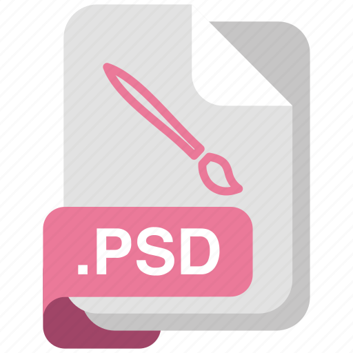 Psd, file, format, document, document formats, file type isolated, clip art icon - Download on Iconfinder