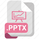pttx, file, format, document, document formats, file type isolated, clip art