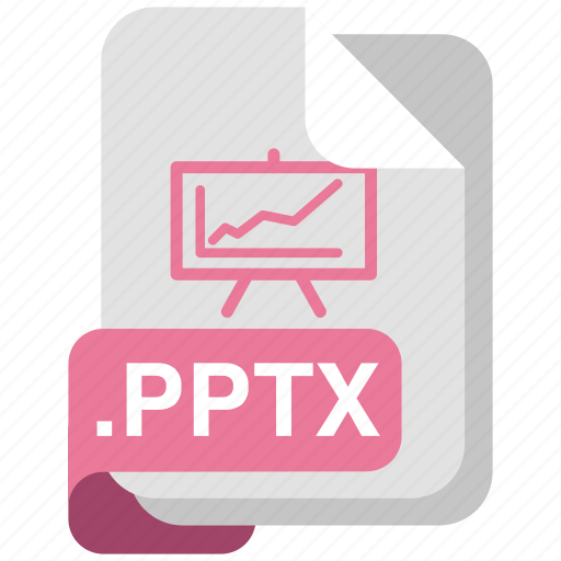 Pttx, file, format, document, document formats, file type isolated, clip art icon - Download on Iconfinder