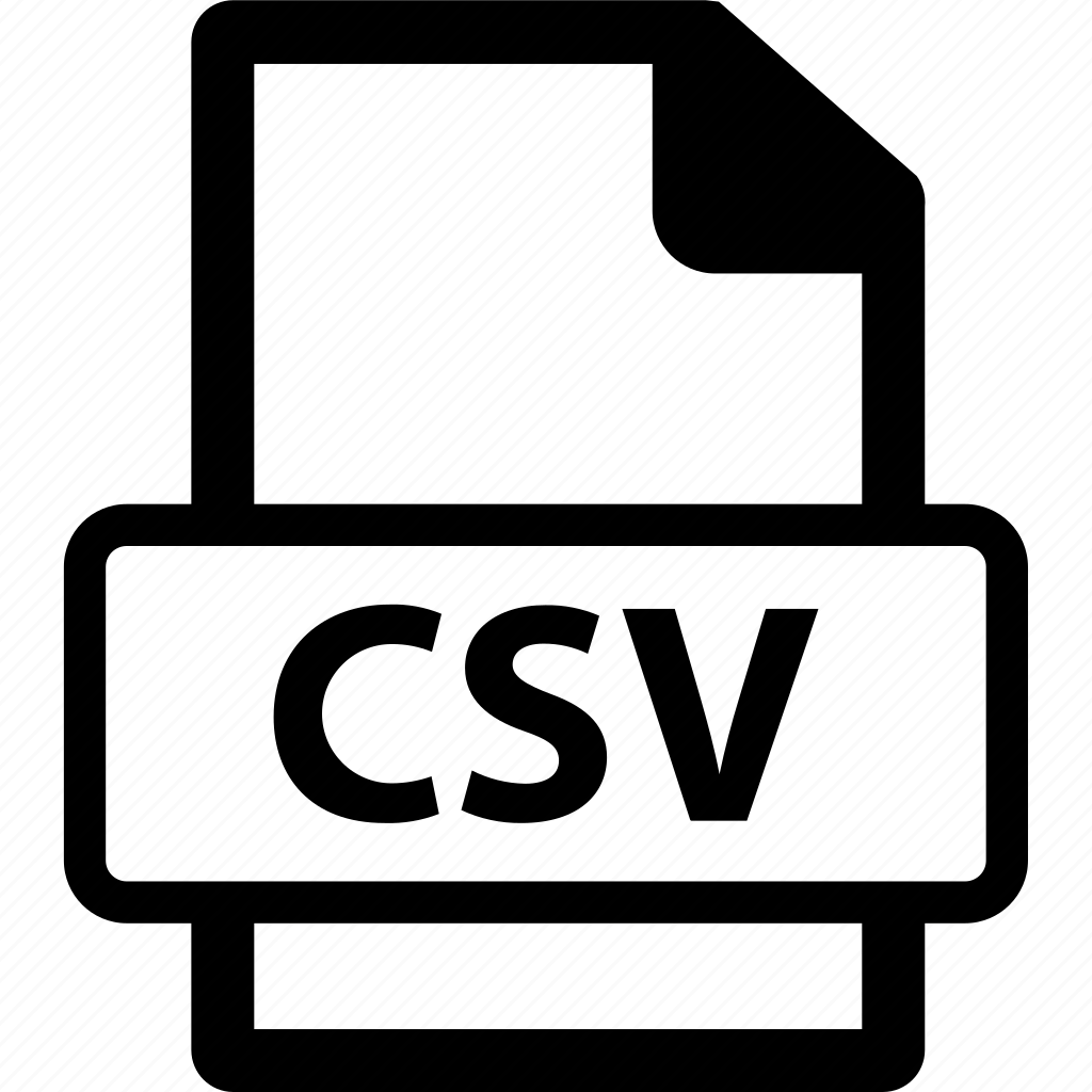 Csv Csv Document Csv Extension Csv File Csv Format Icon Download On Iconfinder 8667