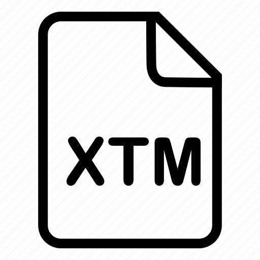 Document, file, xtm icon - Download on Iconfinder