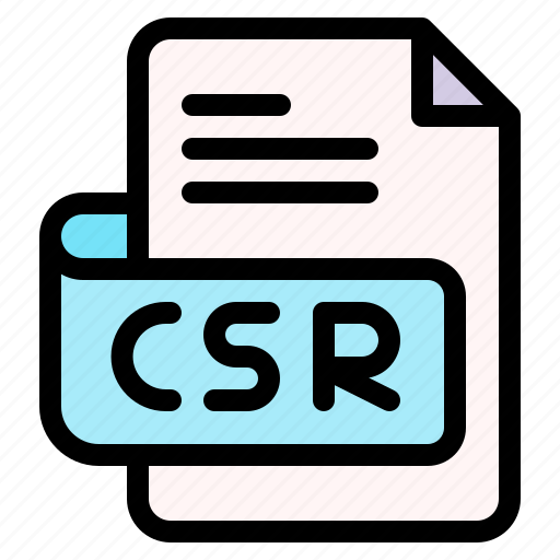 Csr, file, type, format, extension, document icon - Download on Iconfinder