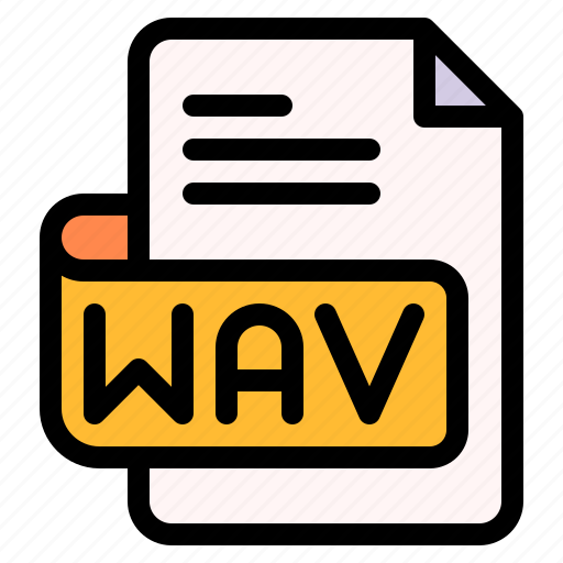 Wav, file, type, format, extension, document icon - Download on Iconfinder