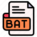 bat, file, type, format, extension, document