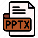 pptx, file, type, format, extension, document