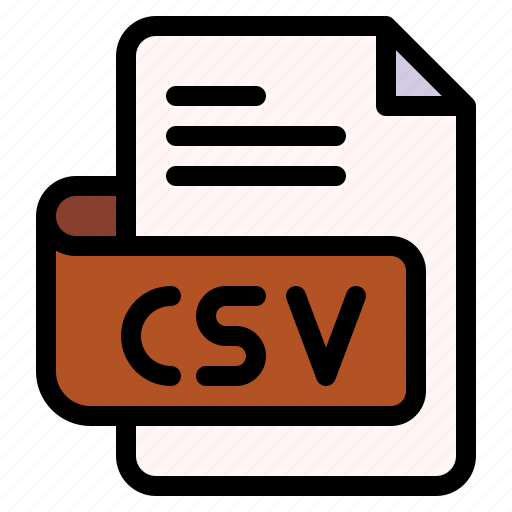 Csv, file, type, format, extension, document icon - Download on Iconfinder