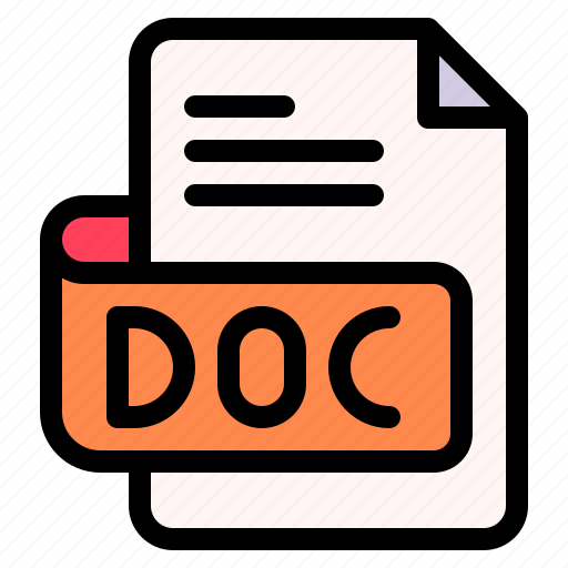 Doc, file, type, format, extension, document icon - Download on Iconfinder