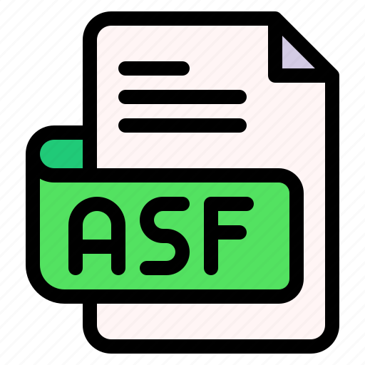 Asf, file, type, format, extension, document icon - Download on Iconfinder