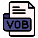vob, file, type, format, extension, document