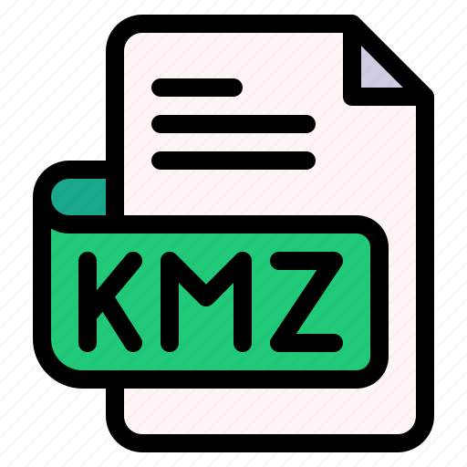 Kmz, file, type, format, extension, document icon - Download on Iconfinder