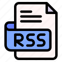 rss, file, type, format, extension, document