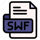 swf, file, type, format, extension, document