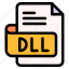 dll, file, type, format, extension, document 