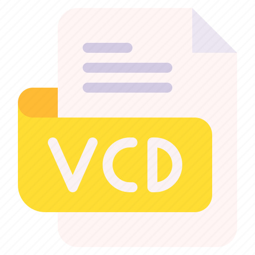 Vcd, file, type, format, extension, document icon - Download on Iconfinder