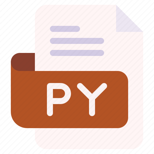 Py, file, type, format, extension, document icon - Download on Iconfinder