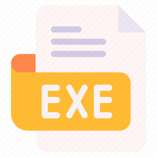 Exe, file, type, format, extension, document icon - Download on Iconfinder