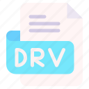 drv, file, type, format, extension, document