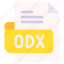 odx, file, type, format, extension, document 