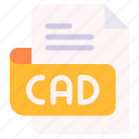cad, file, type, format, extension, document
