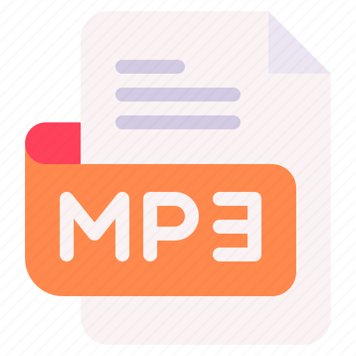 Mp3, file, type, format, extension, document icon - Download on Iconfinder