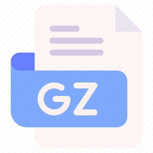 Gz, file, type, format, extension, document icon - Download on Iconfinder