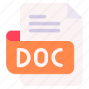 doc, file, type, format, extension, document