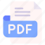pdf, file, type, format, extension, document 