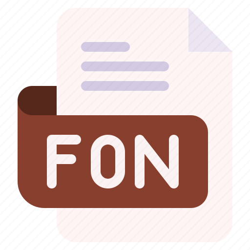 Fon, file, type, format, extension, document icon - Download on Iconfinder