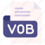 vob, file, type, format, extension, document 