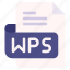 wps, file, type, format, extension, document 