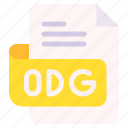 odg, file, type, format, extension, document
