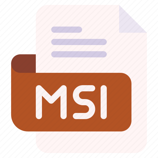 Msi, file, type, format, extension, document icon - Download on Iconfinder