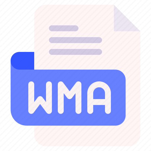 Wma, file, type, format, extension, document icon - Download on Iconfinder