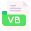 vb, file, type, format, extension, document 