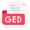 ged, file, type, format, extension, document