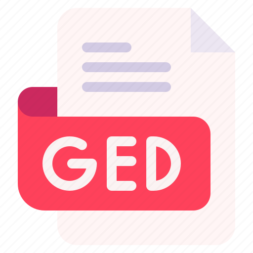 Ged, file, type, format, extension, document icon - Download on Iconfinder