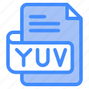 yuv, file, type, format, extension, document