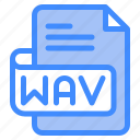 wav, file, type, format, extension, document