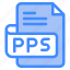 pps, file, type, format, extension, document 