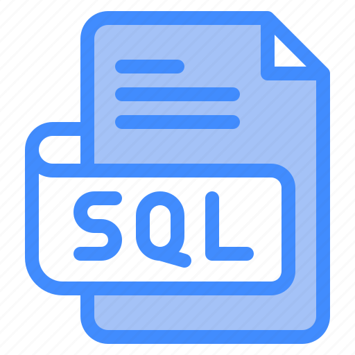 Sql, file, type, format, extension, document icon - Download on Iconfinder
