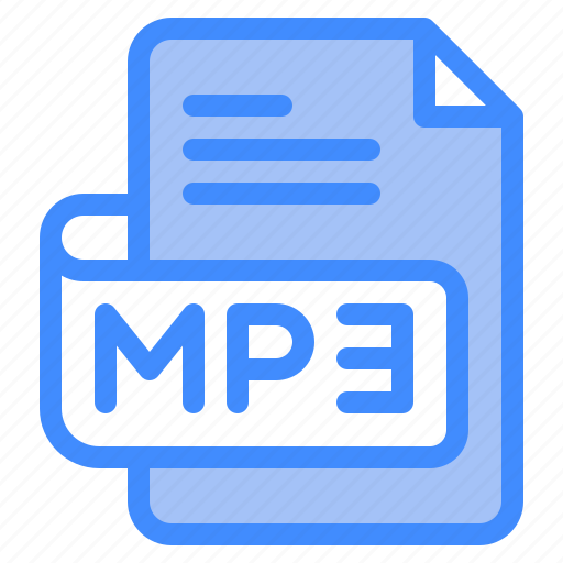 Mp3, file, type, format, extension, document icon - Download on Iconfinder