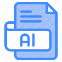 ai, file, type, format, extension, document