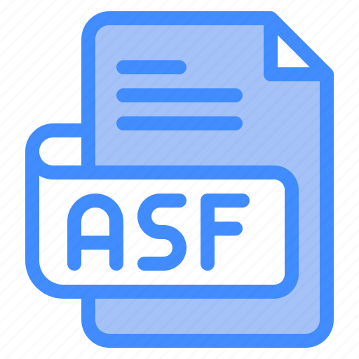 Asf, file, type, format, extension, document icon - Download on Iconfinder