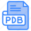 pdb, file, type, format, extension, document 