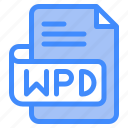 wpd, file, type, format, extension, document
