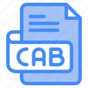 cab, file, type, format, extension, document