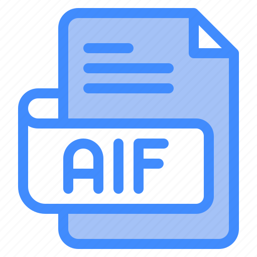 Aif, file, type, format, extension, document icon - Download on Iconfinder