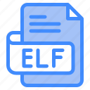 elf, file, type, format, extension, document