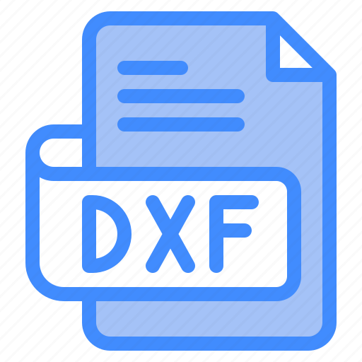 Dxf, file, type, format, extension, document icon - Download on Iconfinder